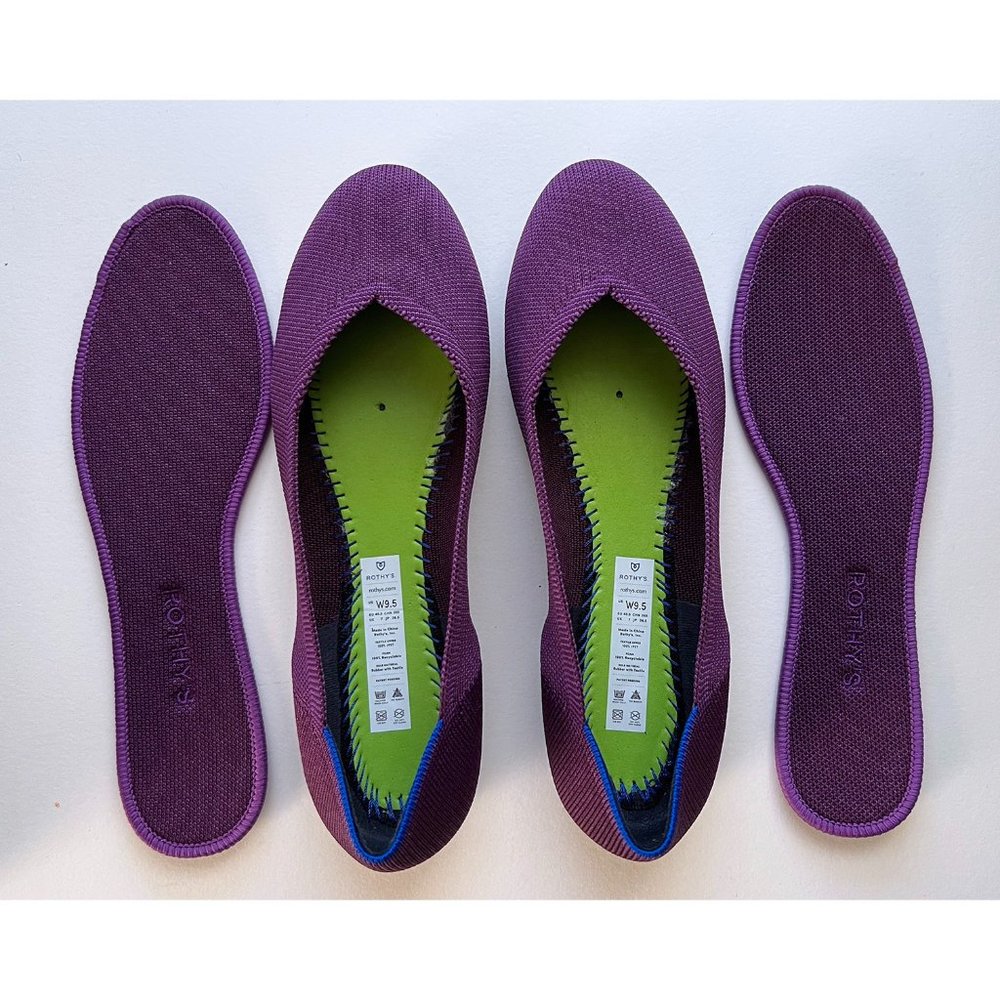 NIB Rothy's Iris Flat 9.5